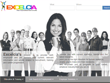 Tablet Screenshot of excelcia.org